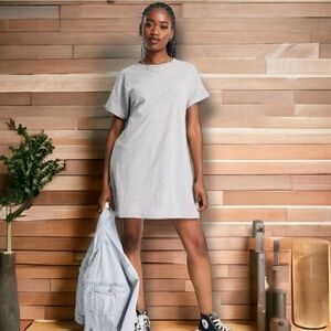 Brave Soul London Women's Cozy-Up T-shirt Dress Shortsleeve size Med
